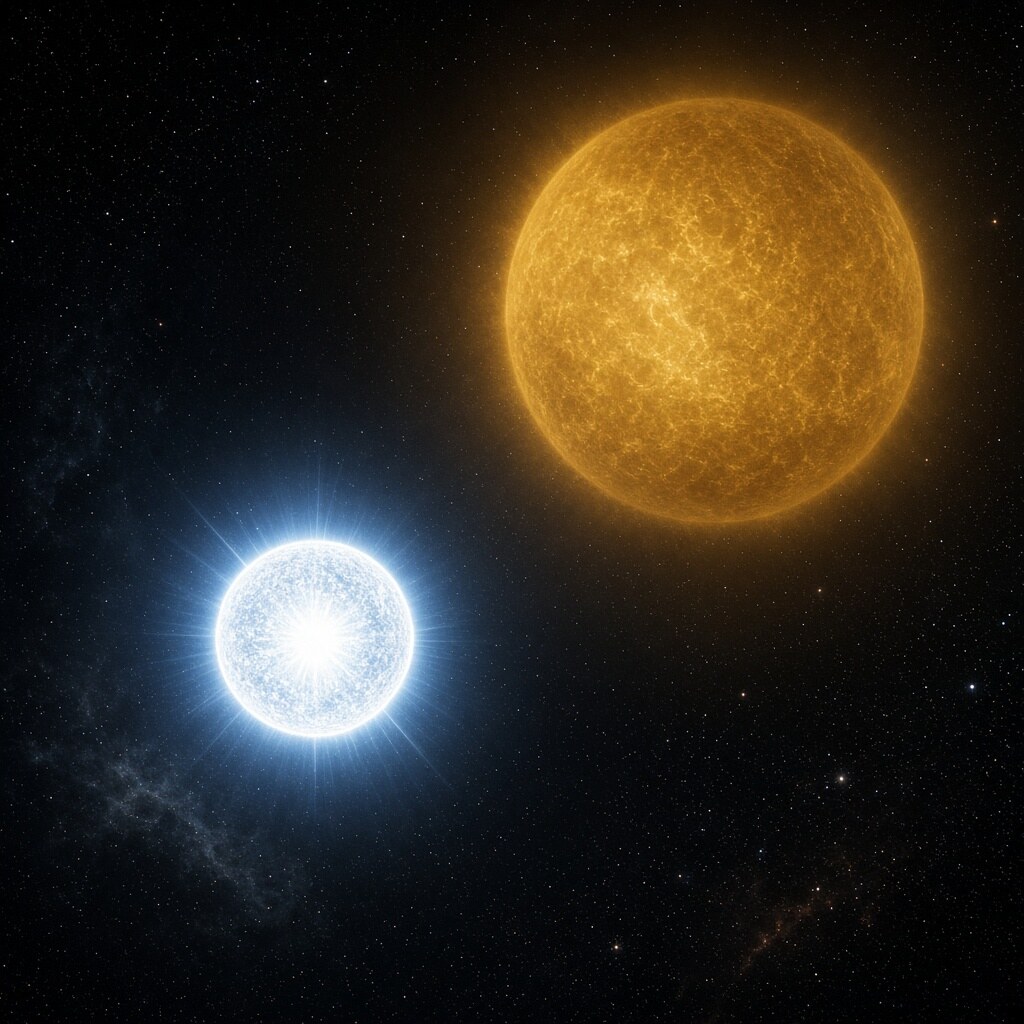 A white dwarf can pack a Sun’s mass into an Earth-sized ball