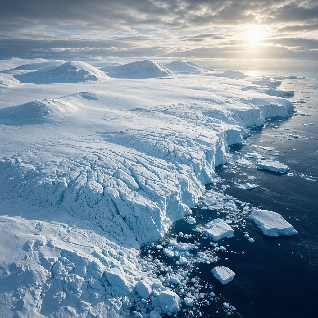 Antarctica holds about 70% of Earth’s fresh water