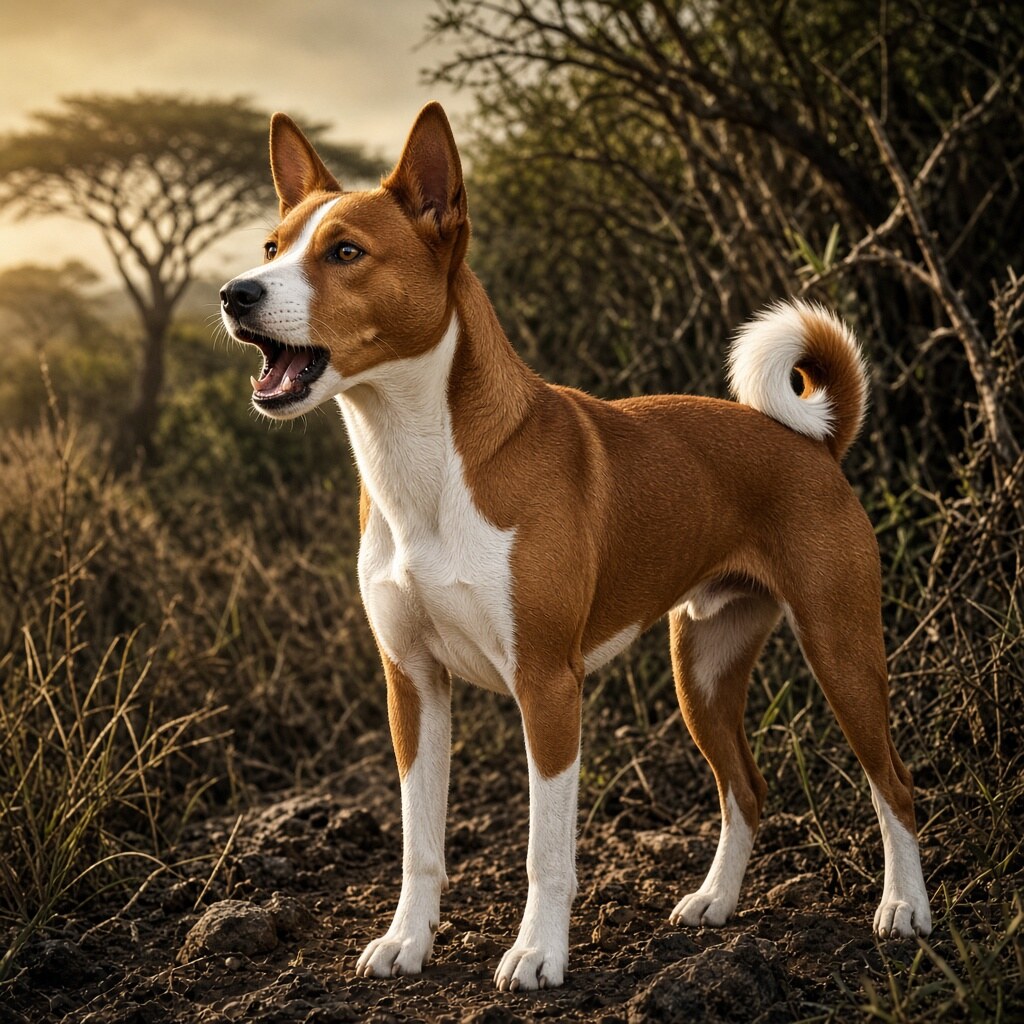 Basenjis are known as barkless dogs