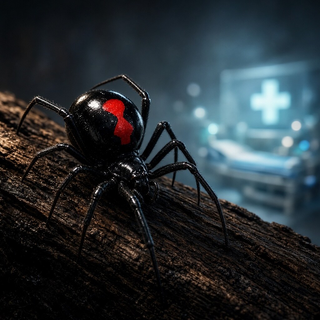 Black widow venom is neurotoxic — but bites are rarely fatal with modern care