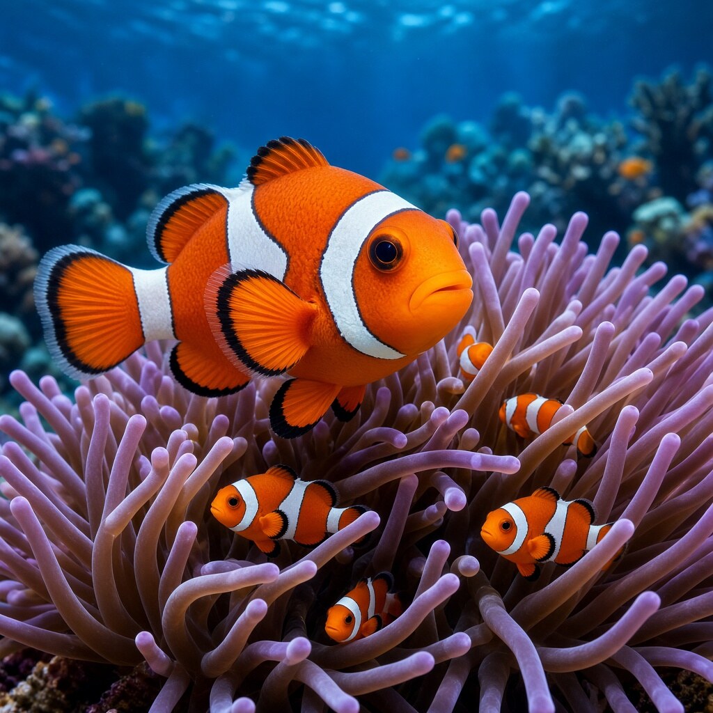 Clownfish can change sex