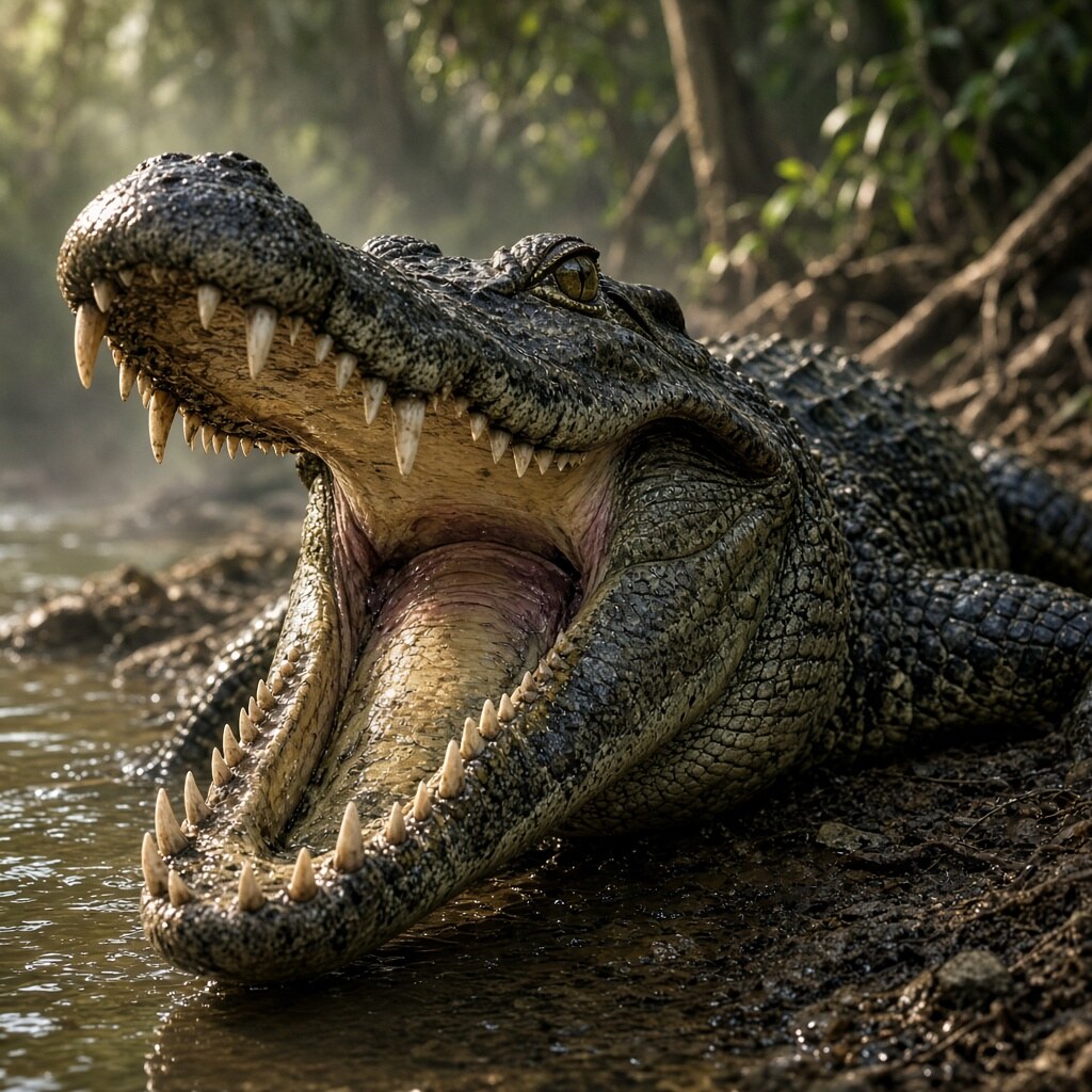 Crocodiles can go through 4,000 teeth in a lifetime