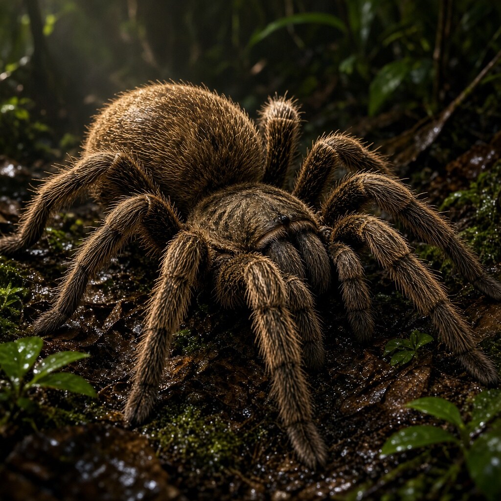 Goliath birdeater tarantulas are the heaviest spiders