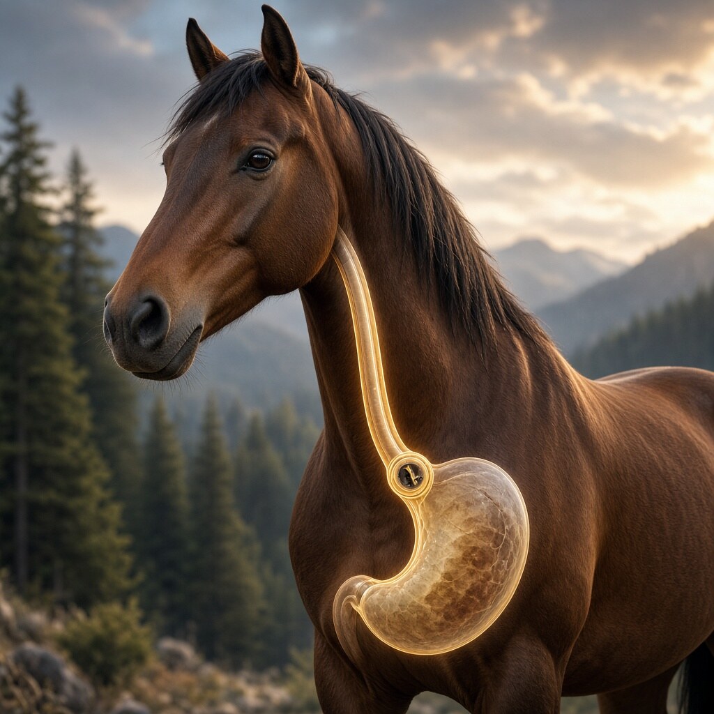 Horses cannot vomit