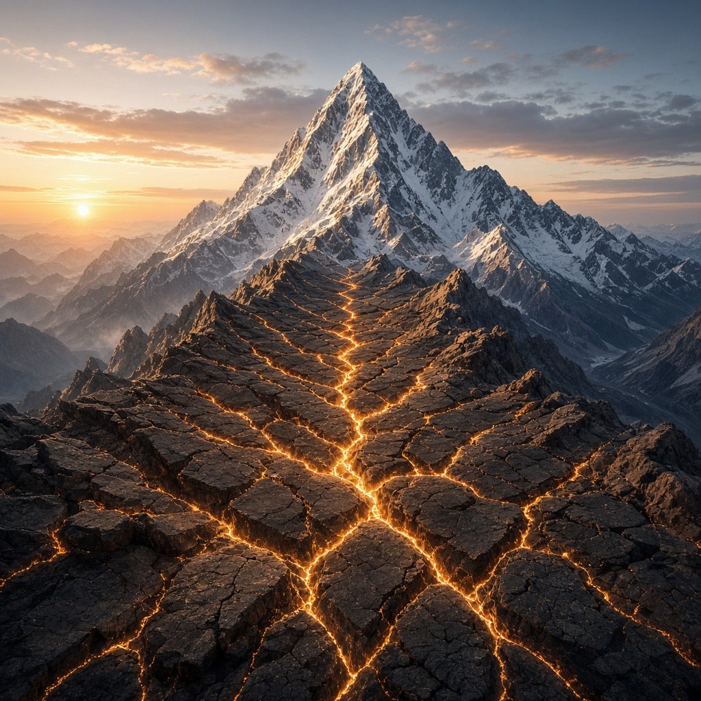 Mount Everest grows about 4 mm taller each year