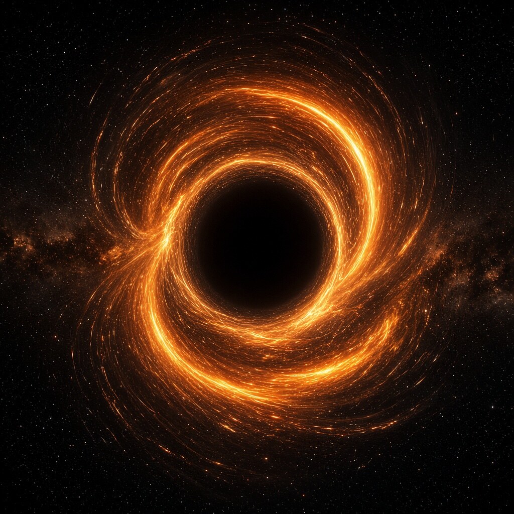 Sagittarius A* weighs about 4 million Suns