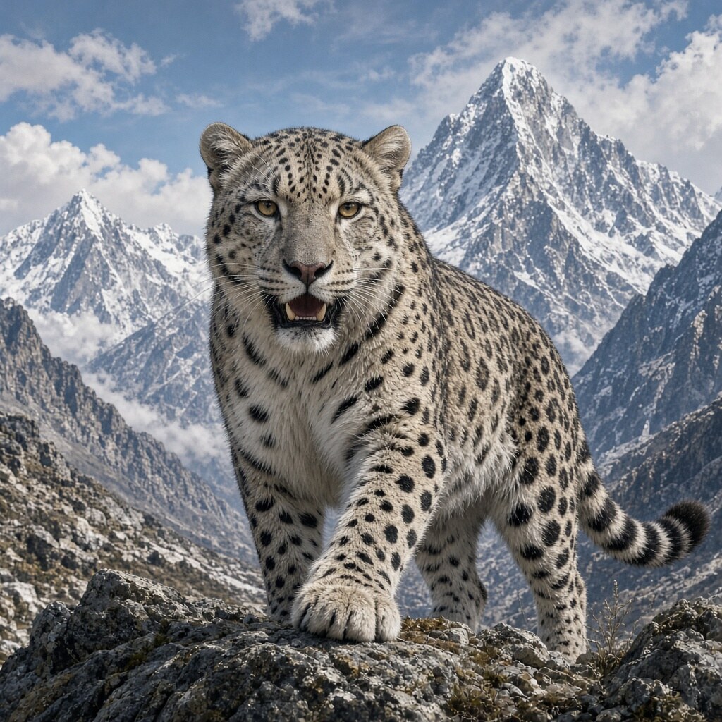 Snow leopards cannot roar