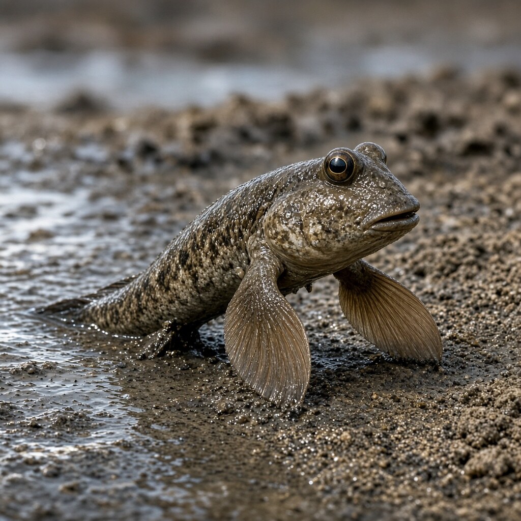 Some fish can walk on land
