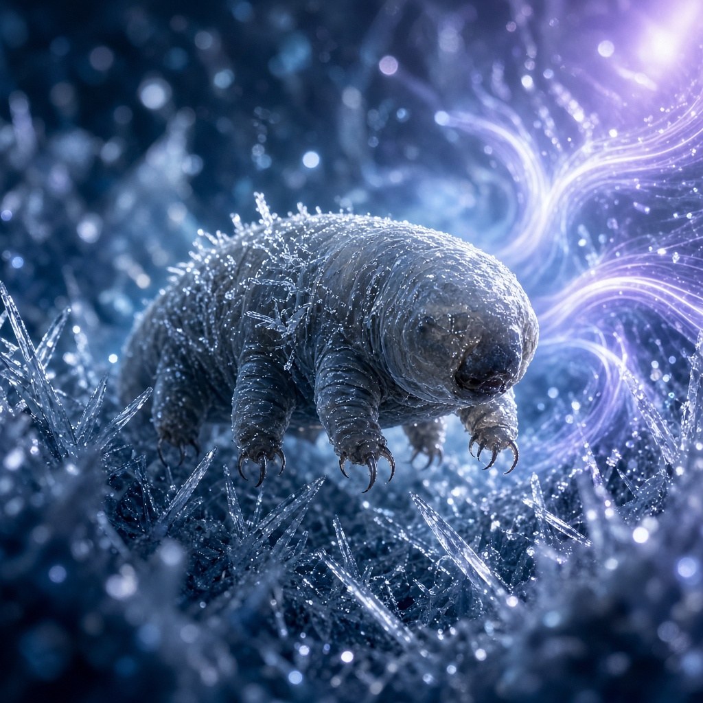 Tardigrades can survive near absolute zero and extreme radiation