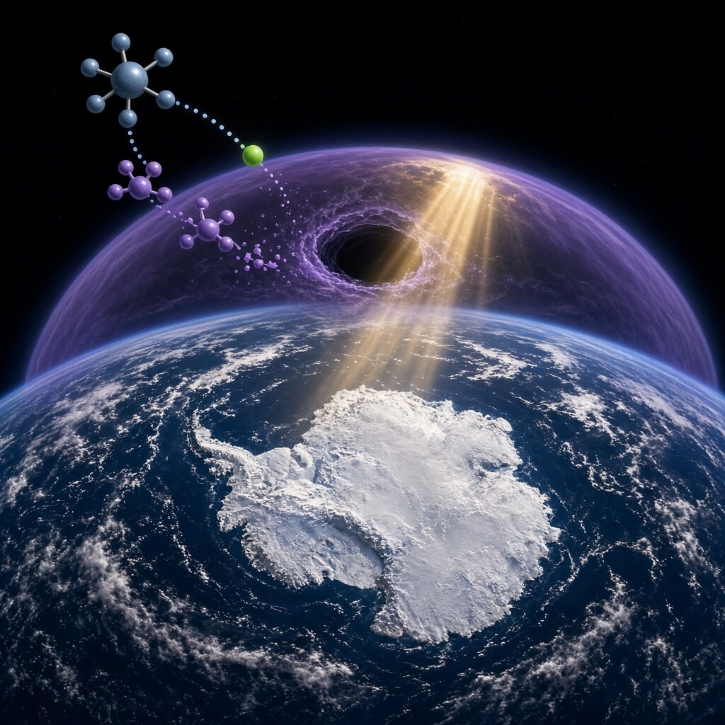 The ozone hole is mainly from CFCs
