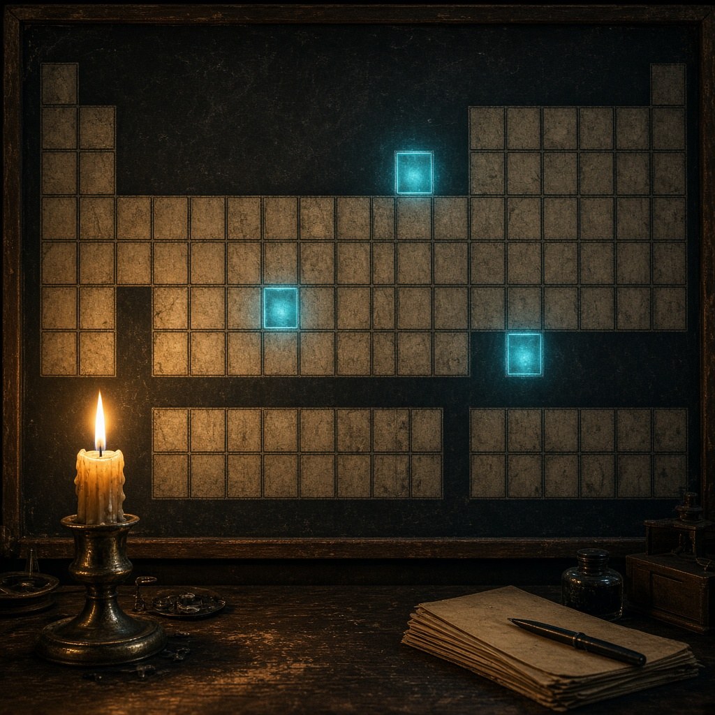 The periodic table was predicted before many elements existed