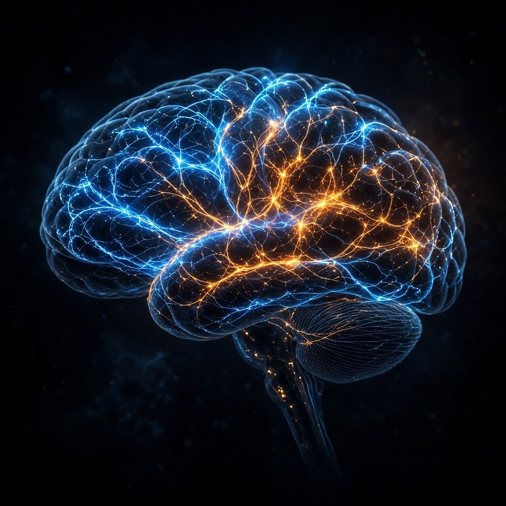 Your brain generates enough electricity to power a small LED