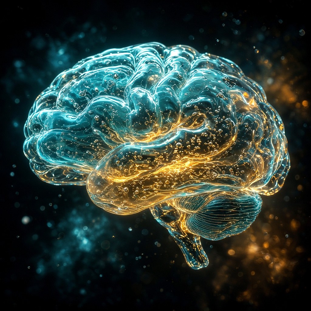 Your brain is about 75% water
